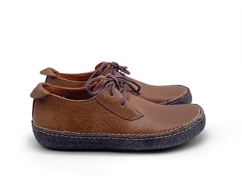 Trail Shoe - Tan Leather